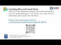 Getting Started with Microsoft Small Basic Quarter 2 Module 1