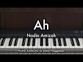 Download Lagu Ah - Nadin Amizah | Piano Karaoke by Andre Panggabean