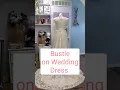 Lagu Bustle for Wedding Gowns #wedding #dress #alteration #bustle