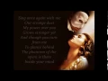 The Phantom of the Opera - Lyrics