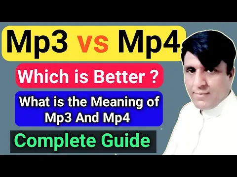 Download MP3 Watch This Before Download Mp3 And Mp4 |  what is the difference between mp3 and mp4 | Mp3 Vs Mp4