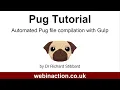 Add-on Lesson 2 - Automated Pug file compilation with Gulp