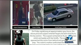 Police looking for man who groped child in Redlands Target store ABC7