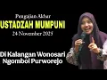 PENGAJIAN AKBAR USTADZAH MUMPUNI 24 NOVEMBER 2025 DI KALANGAN WONOSARI NGOMBOL PURWOREJO.