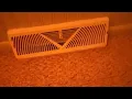 How to remove the cover on a baseboard diffuser