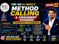 Method Calling Argument Passing in Java Core Java with Agentic AI Episode 22
