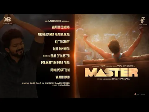 Download MP3 Master - Vaathi coming audio full song