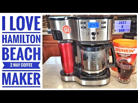 Download MP3 REVIEW Hamilton Beach 2 Way Brewer Coffee Maker Single Serve & 12 Cup Pot 49980A