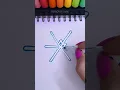 Easy Drawing Snowflake