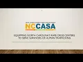 Equipping North Carolina s Rape Crisis Centers to Serve Survivors of Human Trafficking Webinar