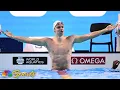 Leon Marchand BREAKS 14-year-old world record in men s 200m individual medley NBC Sports