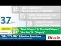 Oracle PL SQL interview question What is simple vs corelated subquery