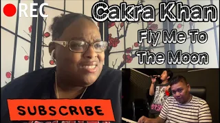 Download CAKRA KHAN - FLY ME TO THE MOON (FRANK SINATRA)REACTION MP3