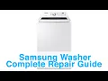 Samsung Dishwasher Complete Repair Guide - Error Codes Troubleshooting and Basic Repairs