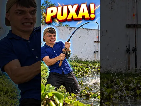 É isso que se faz QUANDO o dia NÃO tá bom pra peixe? 🎣👀 #humor #pesca #peixes