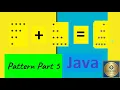 Pattern java program Part 5 Pattern in Java Triangle pattern in Java Star pattern in Java