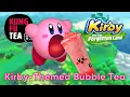 Trying The Kirby-Themed Bubble Tea Kirby s Fruity Flurry from Kung Fu Tea
