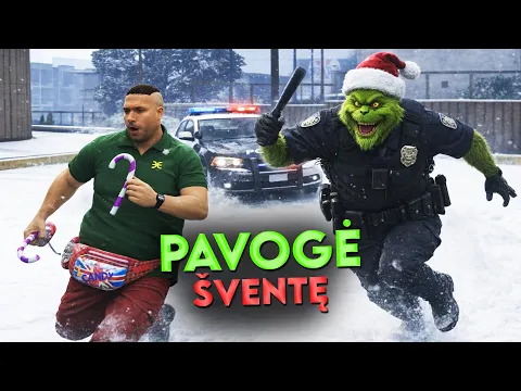 Video Thumbnail: PAVOGĖ ŠVENTĘ! - GTA RP | Didysis Menis #40