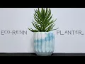 Making a pretty plant pot with Mix2Mold