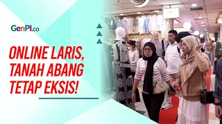 Jelang Ramadan, Pasar Tanah Abang Tetap Ramai di Tengah Tren Belanja Online