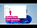 How to share over network 100 success