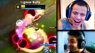Tyler1 Reacts to Tarzaned Face Reveal | Yassuo Makes a Bet With Chat | LoL Funny Moments