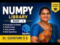 Numpy library Part 1