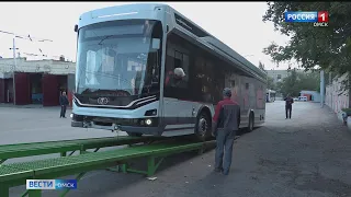 В Омск прибыла партия новых троллейбусов «Адмирал»