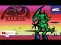 Alien attack Homebrew para MSX Gameplay