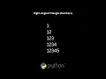 Right-Angled Triangle Numbers Using Python