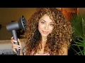 How I Diffuse Curly Hair