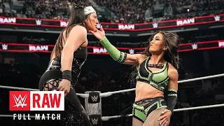 FULL MATCH Roxanne Perez vs Raquel Rodriguez Chamber Qualifying Match Raw Feb 17 2025