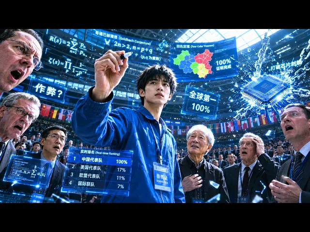 中等専門学校の生徒が世界数学大会に挑む? 出場早々、学歴が低すぎるとして嘲笑されてしまった。ところが彼はその場でチップによる封鎖の難題を解き、一流の審査員たちを一斉に圧倒し、思わずひれ伏すほどだった!