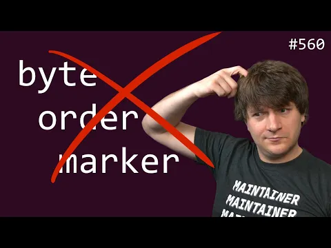 Download MP3 what is a BOM (byte-order-marker) (intermediate) anthony explains #560