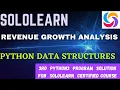Revenue Growth Analysis python3 data structures project answer Python data structures programming