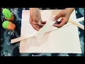 Tote bag එකක් ගෙදරදීම මහමු #totebag #fabricpainting #sewing #handmade #trendyfashion