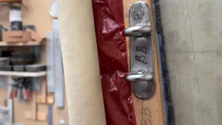 Making strong points for the ratchet strap.