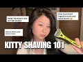 how to shave down there Without Itching No Razor Bumps or Burn tutorial