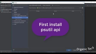 Get System s Running Processes Info using Python