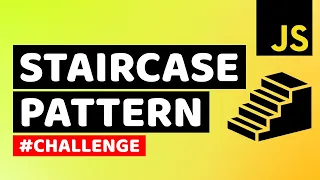 Generate Staircase Pattern with JavaScript Steps Algorithm in Javascript