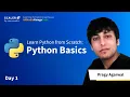 Python Tutorial Python basics for Beginners Scaler Academy