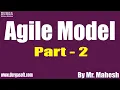 Agile Model tutorials Part - 2 by Mr Mahesh On 03-11-2020 8AM