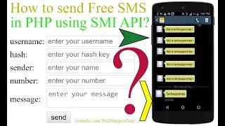 How to Send Free SMS Using SMS API in PHP With Source Code