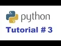 Python Tutorial for Beginners 3 - Basic Math Mathematical Operators and Python Expressions