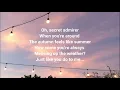 MOCCA - SECRET ADMIRER (LYRICS)