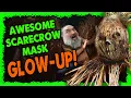 make any mask a scarecrow DIY altering a mask scarecrow display secrets