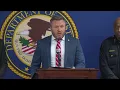 Rapper Pooh Shiesty and Father arrested in Dallas - FULL DOJ Press Conference