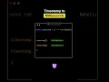 How to convert Timestamp to Milliseconds in JavaScript