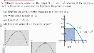 Precalculus Chapter 2 6 Mathematical Models Building Functions