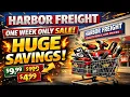 Harbor Freight ONE WEEK ONLY April Coupon Sale HUGE Clearance Sale Dollar Days Coupons